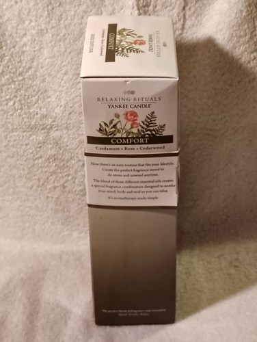 Retired Scent Yankee Candle Reed Diffuser Cardamom Rose Cedarwood Relaxing Set - Picture 17 of 22