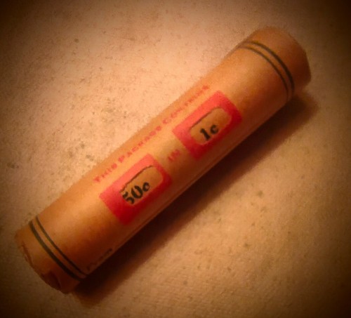 Wheat Small Cent Roll • 1882 Seated Liberty & 1907 Indian Cent • Earlies / PDS - Picture 2 of 10