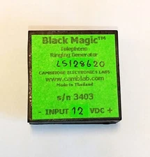 Black Magic Telephone Ringing Generator Sine Wave 12 Vin 86 Vout 20 Hz