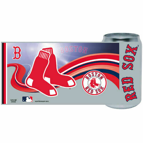 BOSTON RED SOX LATA DE REFRESCO ESTILO VASO EN CAJA - Imagen 1 de 1