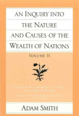 #ad #ad An Inquiry Into the Nature and Causes of the Wealth of Nations Vol 2 GOOD $5.98