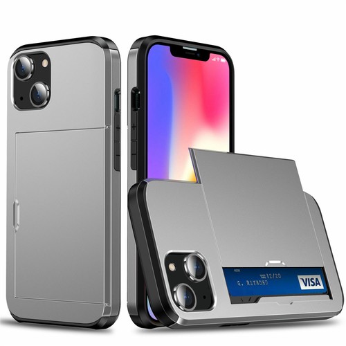 Card Holder Wallet Case Shockproof Cover For iPhone 15 Pro Max 14 13 12 11 XS 87 - Picture 67 of 132