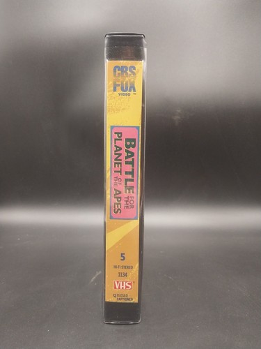 Battle For the Planet Of The Apes VHS Video Tape - Picture 3 of 5