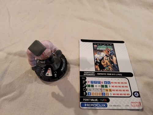 MARVEL HEROCLIX FUTURE FOUNDATION: #039 AWESOME ANDY w/ CHARACTER CARD - Picture 2 of 2