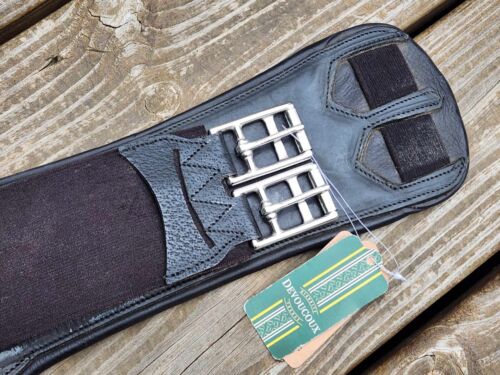 Devoucoux Makila Black Padded Anatomic Short Dressage Girth - 28"-70cm - NWT - Picture 3 of 9