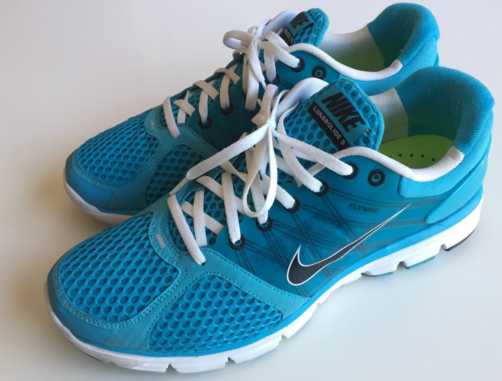 Nike Lunar Gluide 2 Blue Men's Sz 12 Running Shoes NDS Nike Lunar Gluide 2 Blue Men's Sz 12 Running Shoes NDS