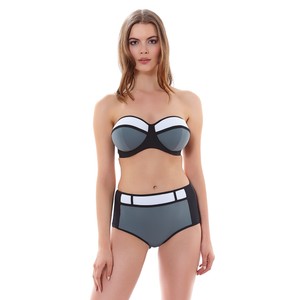 FREYA ECLIPSE BANDEAU BIKINI BRA-SET-BIKINI-PANT OR SHORT-AUBERGINE-AS9564AUE