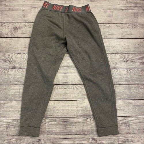 Nike Gray Pink Sweatpants Joggers Dri-Fit Small - Picture 6 of 6