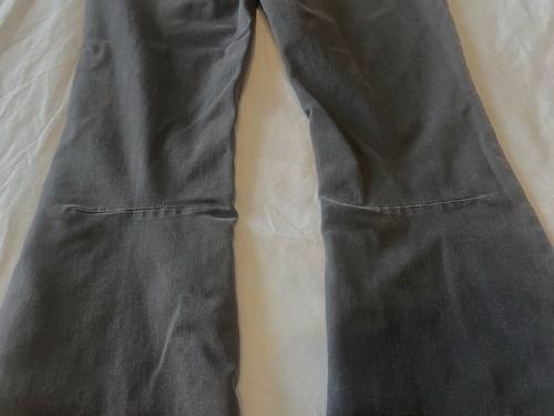 FREE PEOPLE Black Flare Elastic Waist Pull On Pants Women's Size 2709 - Bild 2 von 6