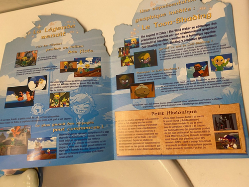 Press Book The legend of Zelda Wind Waker French dossier presse Official no game - Photo 14/24