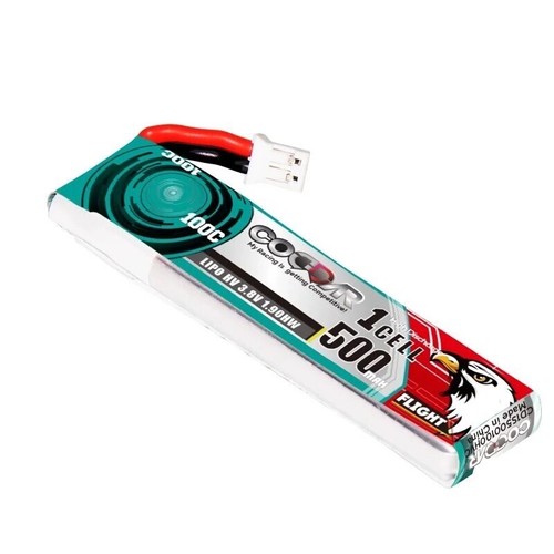 1S HV 3.8V 500MAH 100C /200C PH2.0 CODDAR LiPo for RC Drone TinyWhoop Quad 1pc - Picture 6 of 6