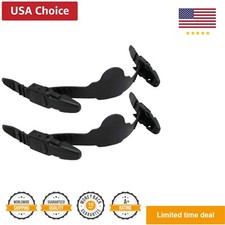 Diving Universal Fin Strap with Quick Release Buckles - Pair, Black