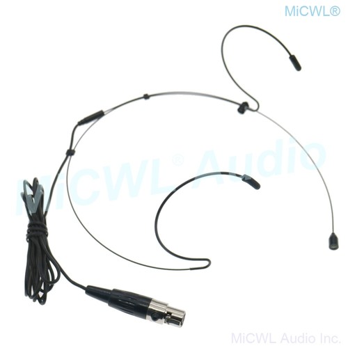 Beige Black Headset Microphone for Shure BLX SVX ULX SLX UR4D UR4S PGX QLX UR - Picture 8 of 14
