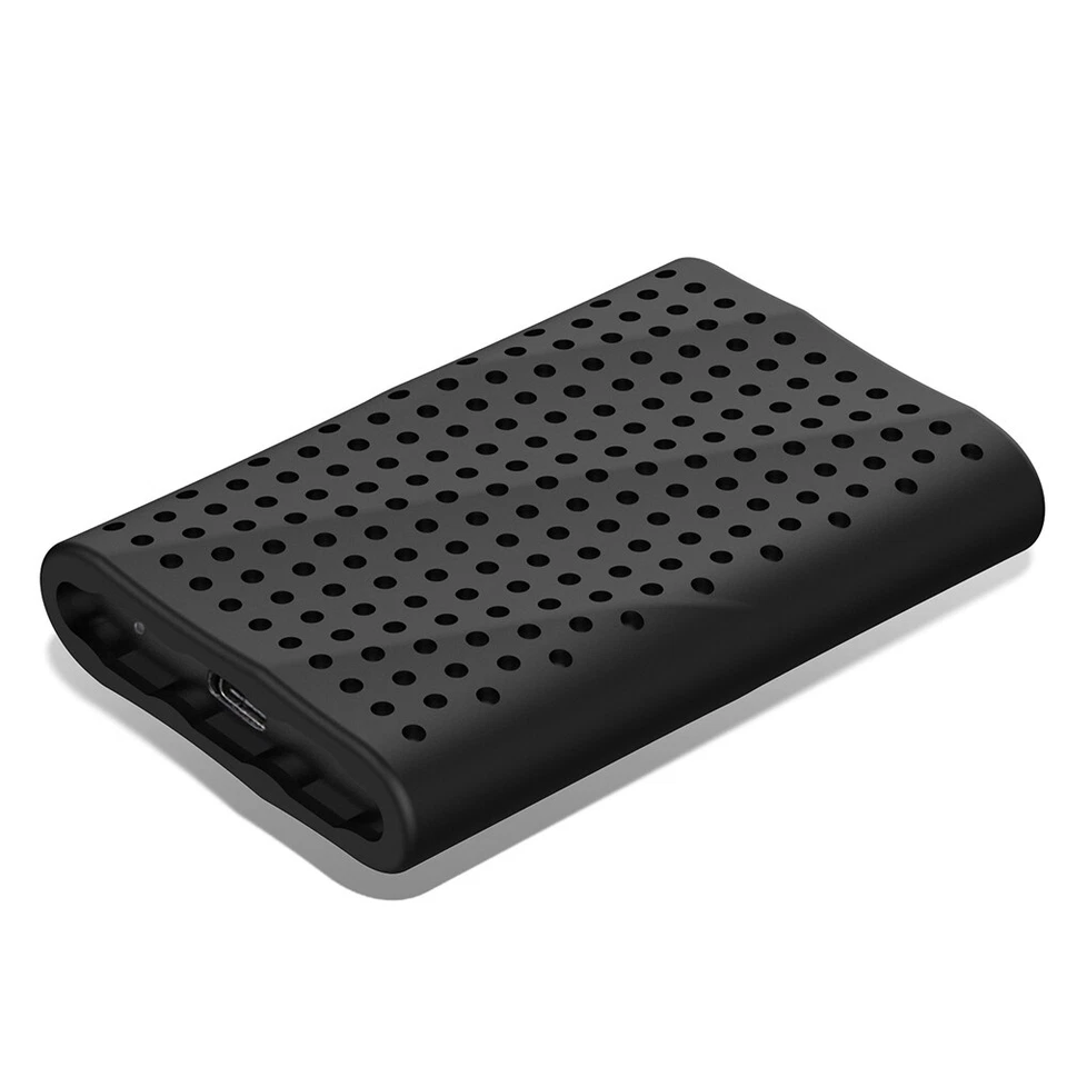 Mobile Hard Drive Protective Drop Cases Silicone Storage Case For Samsung T9 SSD - Image 3 of 4