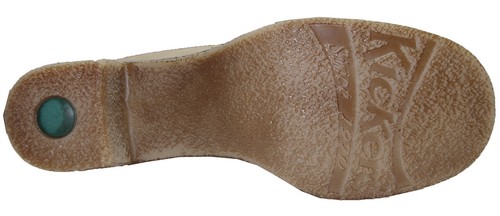 KICKERS Bottes femme KILFO femme cuir nubuck beige vieilli taille 37 - Imagen 2 de 8