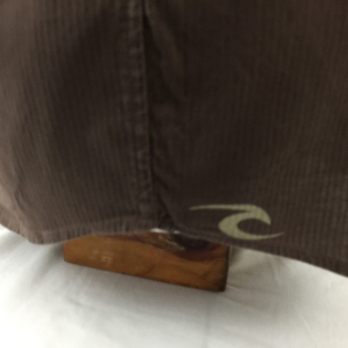 Rip Curl The Search Men's LS Button Front Casual Shirt Large Brown 100% Cotton - Picture 5 of 8
