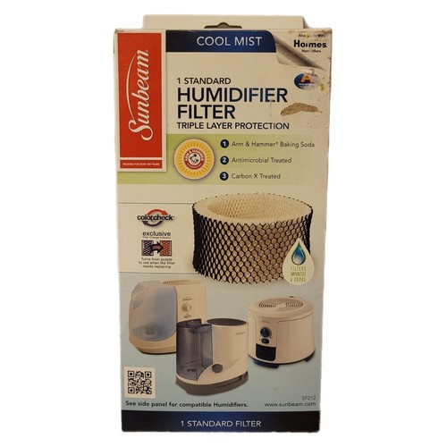 Sunbeam Standard Triple Layer Humidifier Filter SF212 Cool Mist Also Fits Holmes - Picture 1 of 2