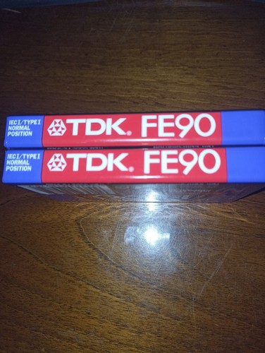 Two Sealed TDK FE90 Audio Cassette’s - Picture 3 of 8