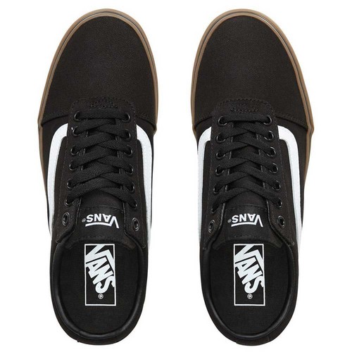 Vans Ward VN0A36EM7HI Sneaker Uomo Nero Gomma Stringate Scarpe da Skateboard - Foto 14 di 55