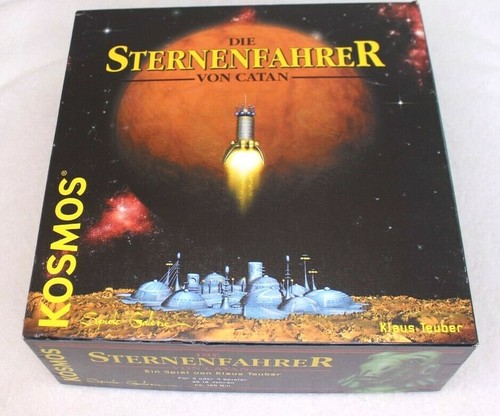 Complete 1st Starfarers Catan GERMAN W/ English rules Sternenfahrer Catan game  - Picture 1 of 12