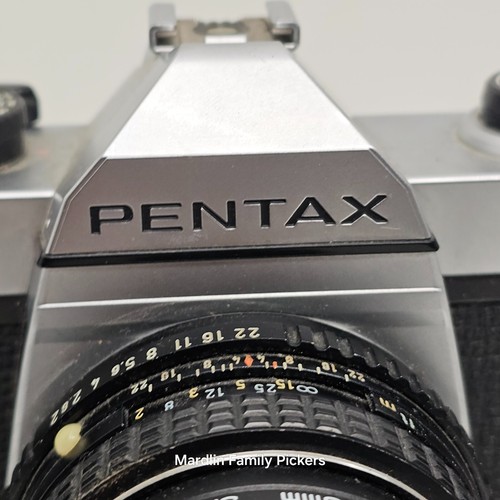 Vintage Pentax K1000 analoge Spiegelreflexkamera 35 mm mit SMC Objektiv 50 mm f/2 - Bild 4 von 7