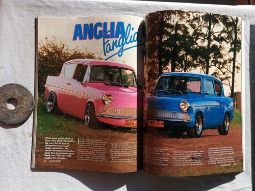 Super Ford No.3 Magazine Falcon GT XY XR XP XF XW Cortina Anglia Pilot Laser TX3 - Picture 17 of 20