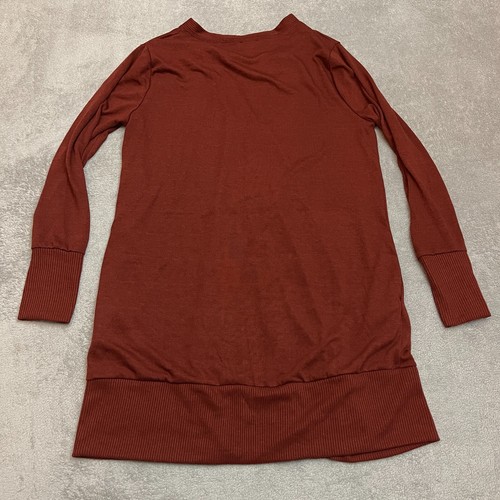 Zenana Thigh Length Snap Button V-Neck Long Sleeve Cardigan Plus Size 1X - Picture 4 of 10