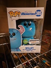 Funko Pop! Vinyl: Pixar - Sulley - (Flocked) - Amazon (Exclusive) #385 Vaulted 