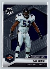 2021 Panini Mosaic Super Bowl MVPs #290 Ray Lewis Baltimore Ravens