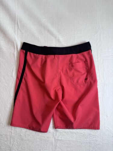 Hang Ten Pink Black Surf Shorts Water Proof Men's 32 * - Picture 3 of 6