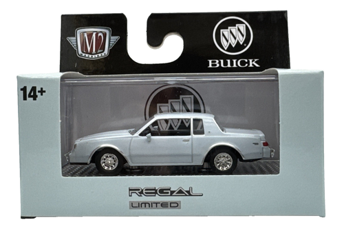 M2 Machines 2025 Team Buick Blue 1987 Buick REGAL Limited VHTF! - Picture 1 of 6