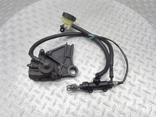 2009 09-12 Kawasaki ZX600 ZX6R Rear Brake Master Cylinder Caliper Bracket Line