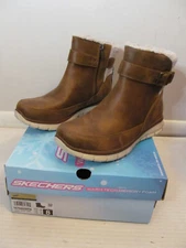 Skechers Womens Synergy Diva Lane Boots, Brown, Size 7  No Box Lid