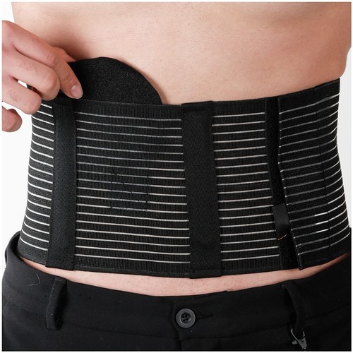 Unisex Umbilical Hernia Belt Abdomen Support Compression Belly Button Girdle Gym - 第 12/13 張圖片