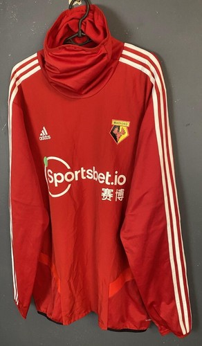 MEN'S FC WATFORD 2019/2020 HORNETS TRAINING SOCCER FOOTBALL SHIRT JERSEY SIZE XL - 第 3/10 張圖片