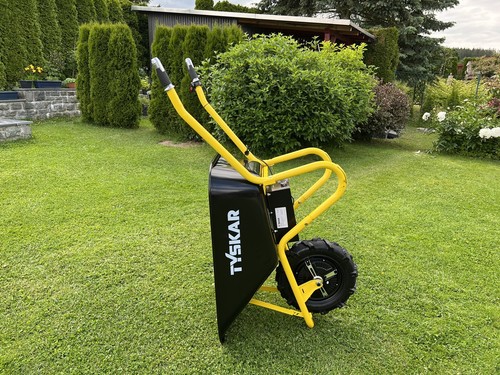 AKKU Schubkarre  elektrische Schubkarre Motorschubkarre Tyskar ESK500PRO - Bild 3 von 9