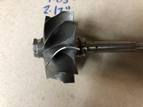 GT28 T28 TURBINE SHAFT EXHAUST WHEEL JOURNAL CHRA CENTER HOUSING W/ BEARINGS - Picture 7 of 10