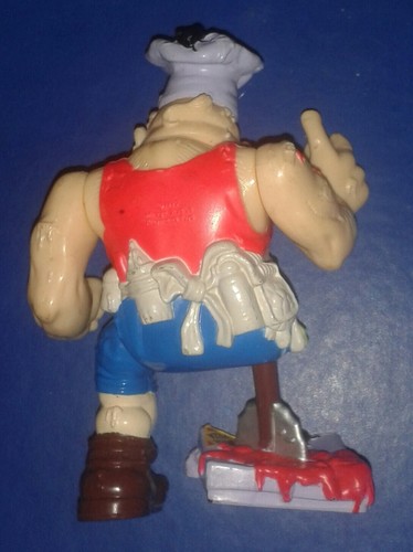 1990 ORIGINAL *** PIZZA FACE (1) FC *** TEENAGE MUTANT NINJA TURTLES TMNT - Picture 4 of 4