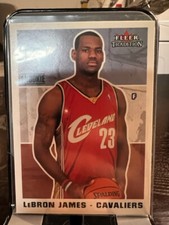 2003 Fleer Tradition #261 LeBron James RC Rookie