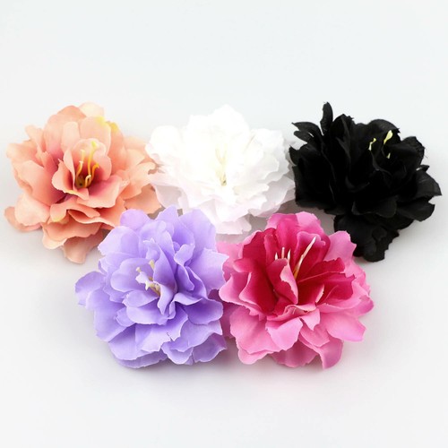 3" Artificial Silk Flower Heads Peony For DIY Hanging Floral Floral Wall Decor - Picture 9 of 37
