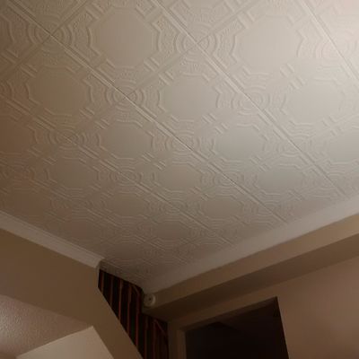 Polystyrene Decorative Ceiling Tile Diy Popcorn Cover 96 Pcs 260