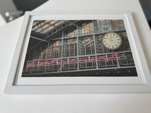 Tracey Emin I Want My Time With You Print White Frame - Picture 5 of 12