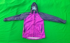REI Hooded Waterproof Lightweight Jacket Size Girls L 14-16 .