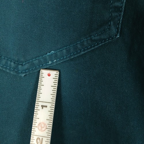 NYDJ High Waist Jeansrock Damengröße 14 – Ibiza-Blau-/Grünton - Bild 7 von 13