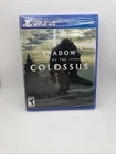 Shadow of the Colossus (Sony PlayStation 4, 2018) PS4 Brand New PS5