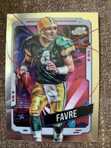 2024 Topps Cosmic Chrome - Brett Favre #33 Green Bay Packers - Picture 1 of 10