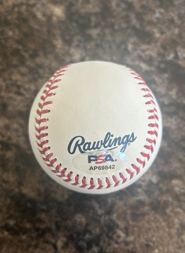 Todd Helton Signed Autographed Hall of Fame Logo Baseball “HOF 24” Insc PSA/DNA - Picture 2 of 3
