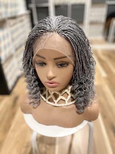 Braided wig: beautiful Handmade braided micro twist wig made on a full lace wig - Picture 1 of 14
