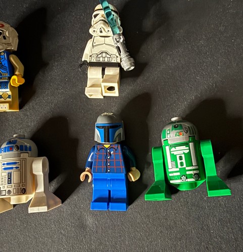 Lot of 6 LEGO Minifigure Figure Mixed Lot Star Wars R3D5 R2D2 + More - Picture 2 of 6