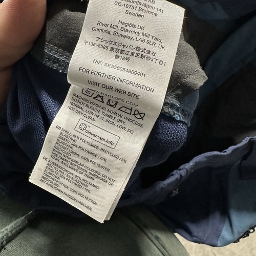 Haglöfs Zirkonhose Damen Stretch Wander Outdoor Hose Größe 42 32x31 - Bild 8 von 10